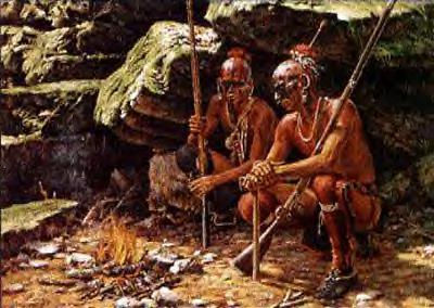 art - Mohawk Hunters