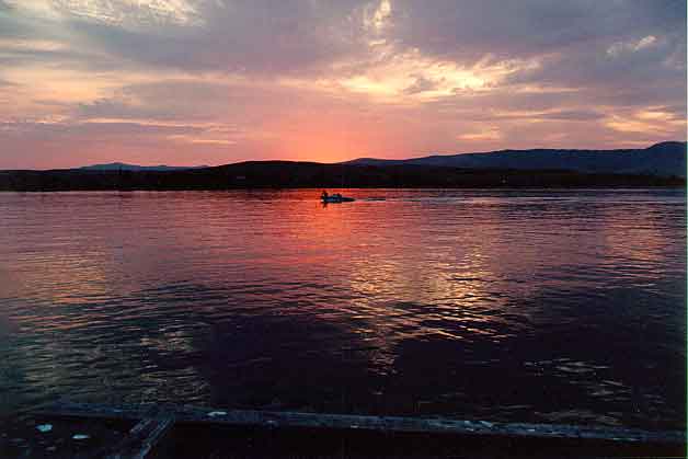 Flathead Lake at Sunset