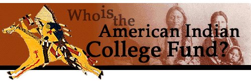 American Indian College Fund masthead