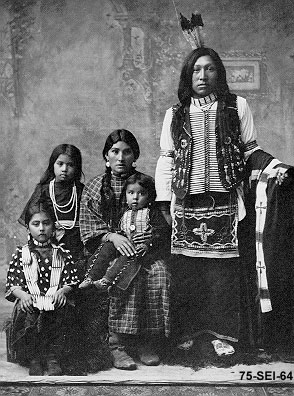 Tribal Members from Southeast Idaho in the early 1900's