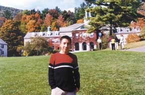 Photo of Jiles on the Berkshire School campus courtesy of Kevin Pourier