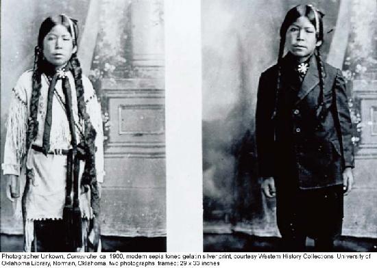 Unknown Comanche ca. 1900