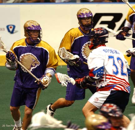 Iroquois Nationals in action against Team USA