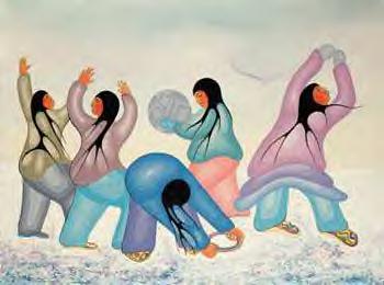 Helmo Winter Dancers by Cecil Youngfox