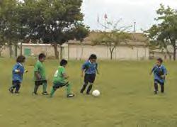 Young Soccer Players in action