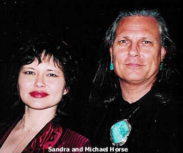 Sandra and Micheal Horse