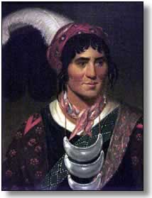 Osceola, the Great Seminole Chief by Robert John Curtis, 1838