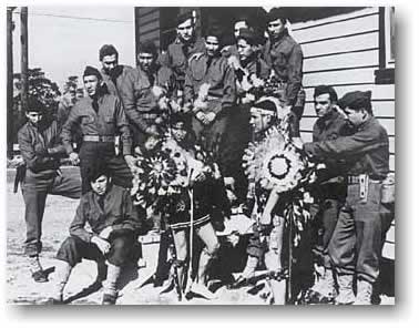 Comanche code-talkers of the 4th Signal Company