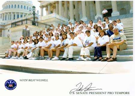2003 NNAYI Students in Washington DC