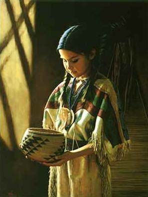 Lakota girl
