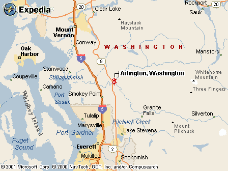 Arlington, WA MAP