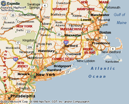 Cromwell, CT Map