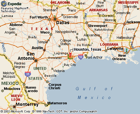Houston, TX MAP