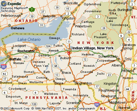 Indian Village, NY MAP