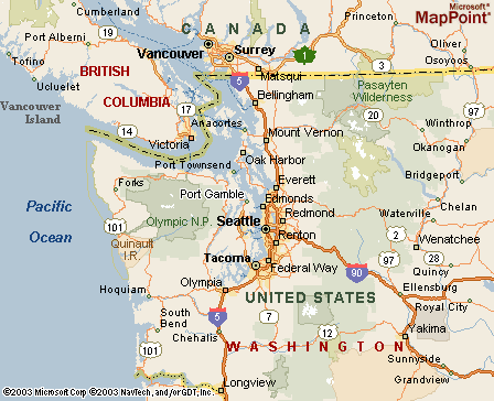Port Gamble, WA Map
