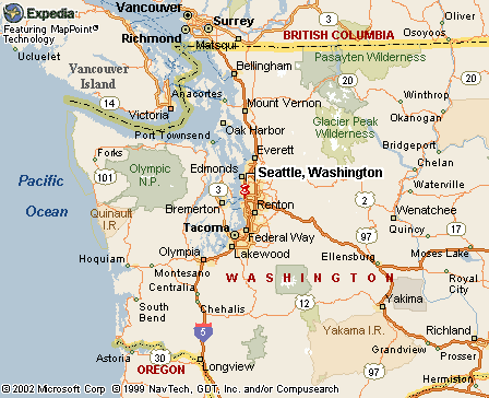 Seattle, WA Map