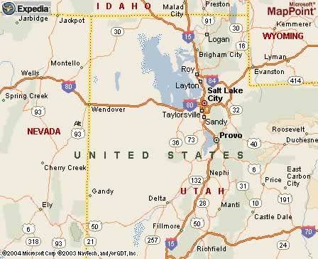 Skull Valley Indian Reservation, UT Map